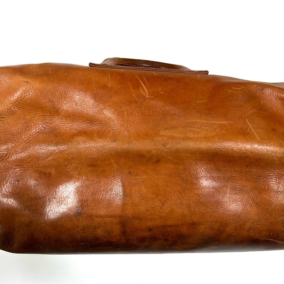 Vintage Leather Duffle bag - Picture 3 of 16